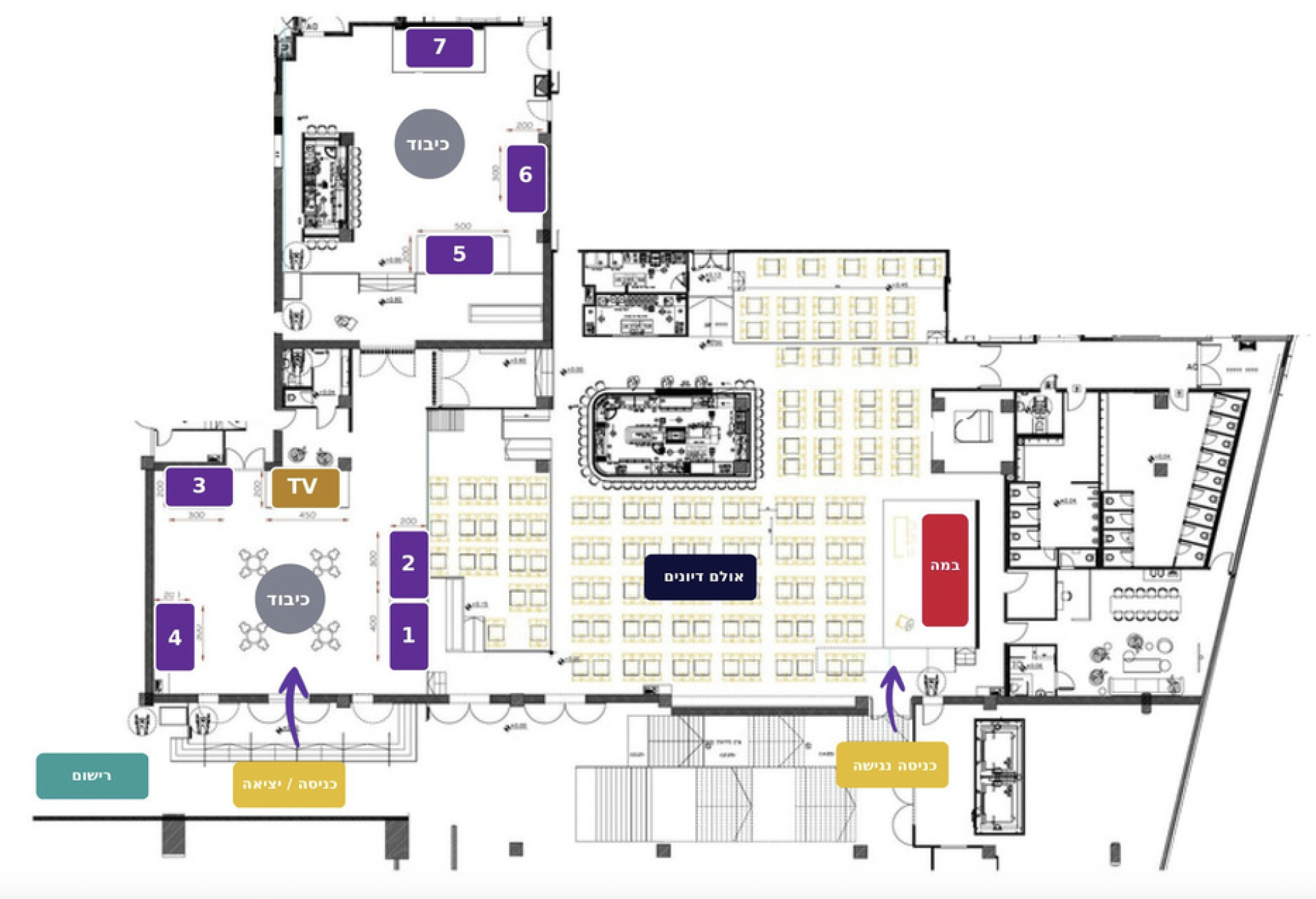 CompCon exhibition map